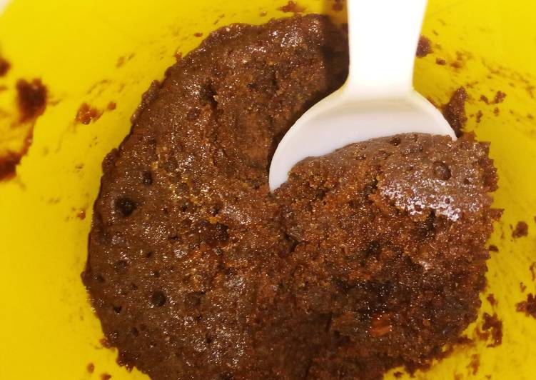 Simple Way to Prepare Homemade Chocolate Biscuits mug cake