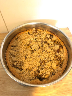Una foto de Crumble de Manzana (Kuchen)