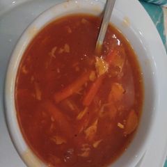 A picture of Hot & sour soup.