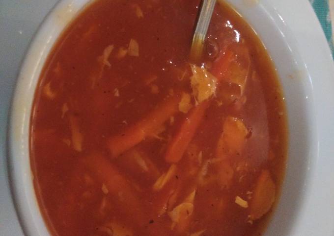Recipe of Favorite Hot &amp; sour soup