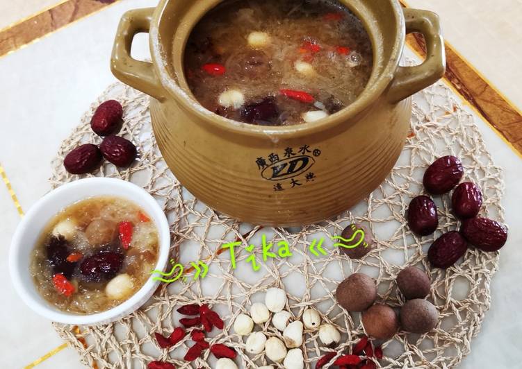 Cara Mudah Menyiapkan 47. Sup Anti Aging (Yin Er Tang), Super