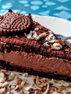 Csokoládé torta (sütés nélkül) recept fotója