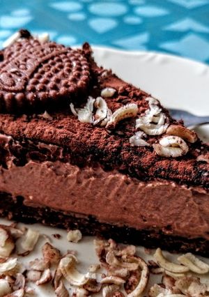Csokoládé torta (sütés nélkül) recept fotója