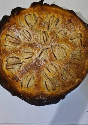 Une photo de Tarte poires amandes de Mamie