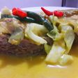 Red snapper curry (gulai/ kari ikan kakap merah)