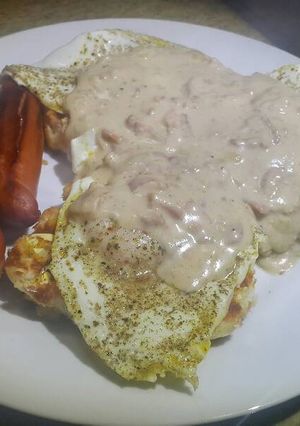 A picture of Bacon Gravy.