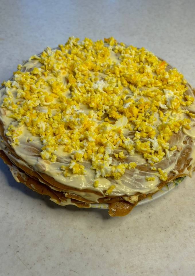 Торт з кільки