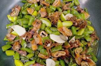 Resep 160) tumis buncis cumi asin with pete Ekonomis Untuk Jualan