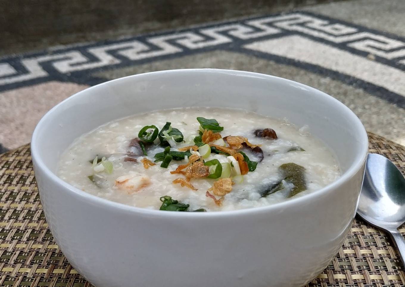 Bubur seafood istimewa