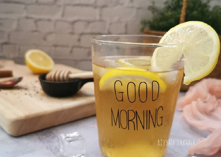 Cara Gampang Membuat Ice Lemon Tea, Lezat