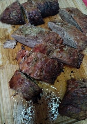 Una foto de Plateada de vacuno al horno