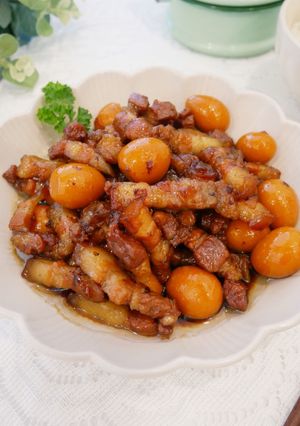 簡單做「手切滷肉飯」白飯煮多點！！ 的食譜成品照片