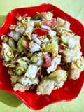 Bread cruton chaat