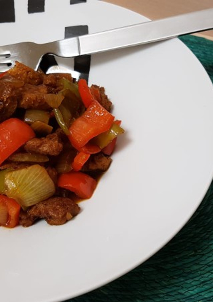 Una foto de Soja al estilo venezolano (vegano)