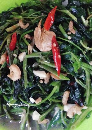 Foto resep Tumis Kangkung Ebi