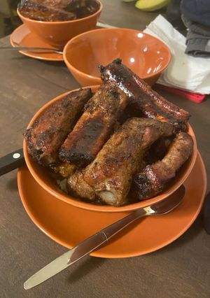 Una foto de Air-Fried Pork Spare Ribs