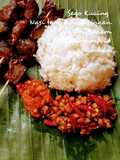 Sego Kucing, Nasi Tempe Angkringan, Plus Sate Rempelo ati