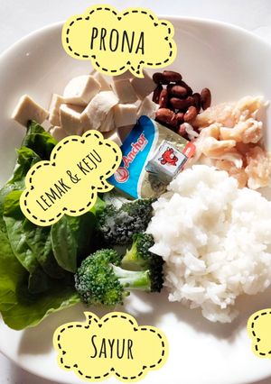 Foto resep MPASI 6+mo menu lengkap 3