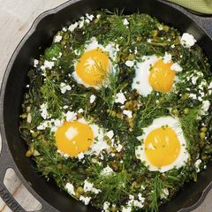 Green Shakshuka A picture of Green Shakshuka.