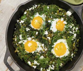 Best Recipe Green Shakshuka Most Delicious