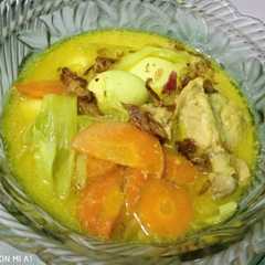 Sayur terik ayam telur yummy😋😋 রেসিপির প্রধান ছবি