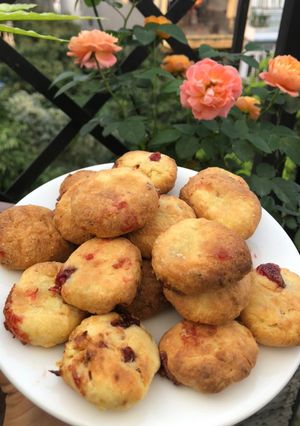 Hình của món Bánh dâu tây chảy.