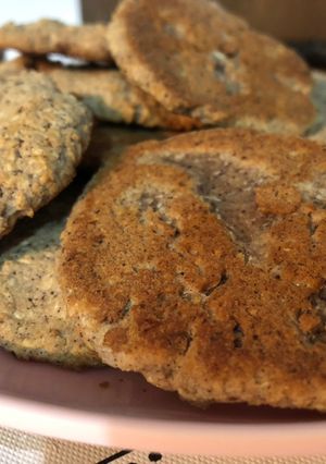 Una foto de Galletitas de coco y vainilla (sin azúcar y sin gluten)