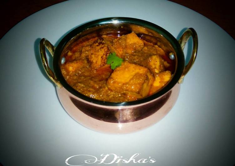 Recipe of Any-night-of-the-week Dhaba style paneer masala