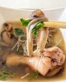 Soba Noodles with Chicken, Winter Melon Soup