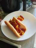 Hot dog estilo España