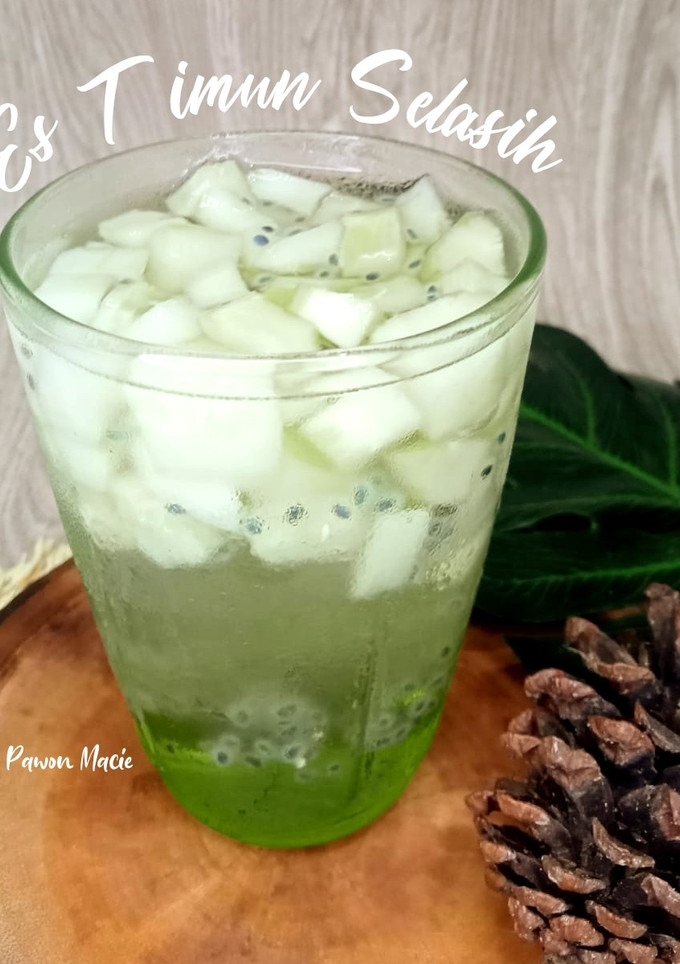 Foto resep Es Timun Selasih
