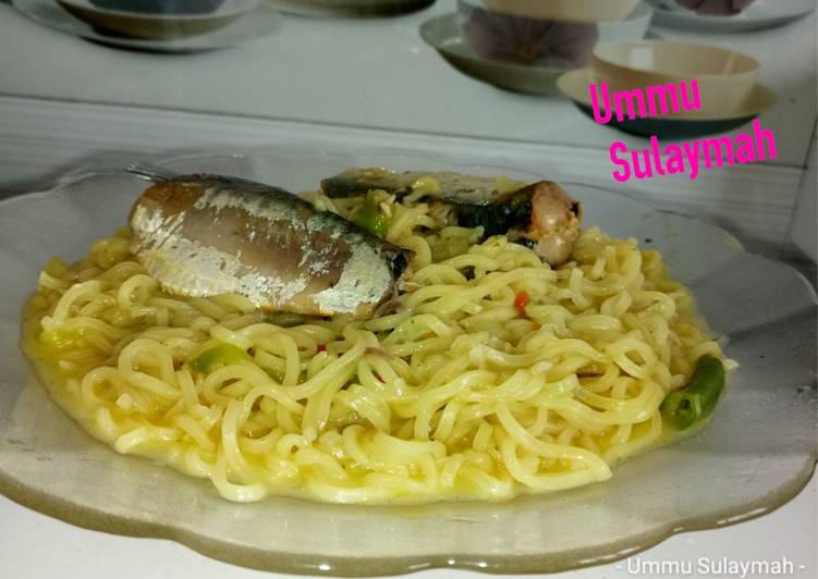 Indomie With Sardine Recipe By Ummu Sulaymah Cookpad
