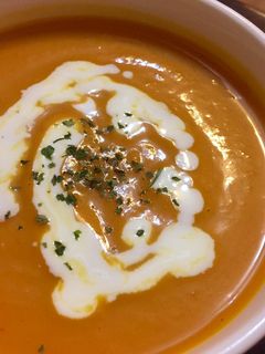 溫暖的烤南瓜濃湯🎃Roasted Pumpkin Soup Recipe 的食譜成品照片