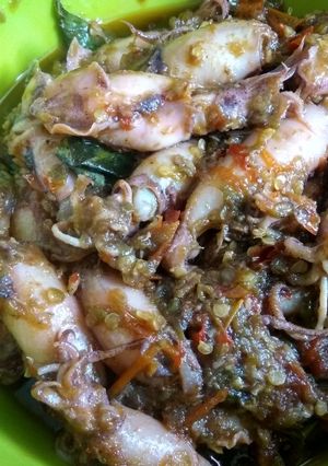 Foto resep Sambal cumi asin