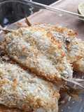 Pejerreyes con panko en freidora de aire
