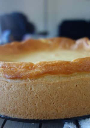 A picture of German Cheesecake.