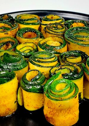 Une photo de Tagliatelles de courgettes
