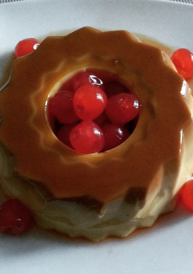 Una foto de Flan de huevo