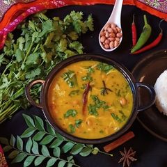 A picture of Authentic Gujarati Toor Dal.