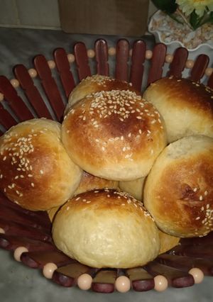 صورة لوصفة خبز ميني برغر