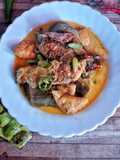 Lodeh Ikan Manyung Asap, Tahu dan Terong