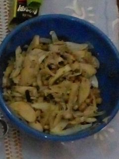 Una foto de Ⱄ Revuelto de hongos gírgolas Ⱄ