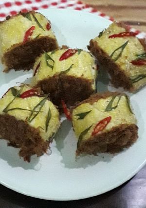 Foto resep Floss Roll Bun Simpel