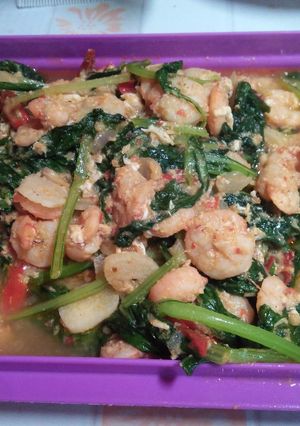 Foto resep Udang Tumis Sayur
