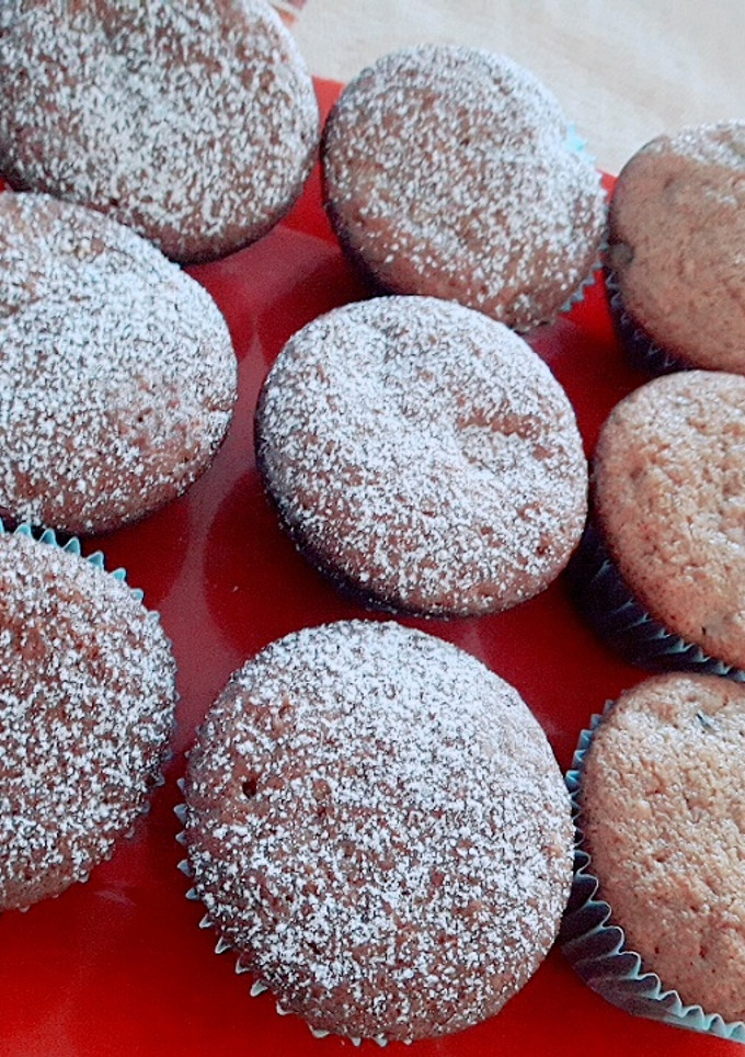 Una foto de Muffins de dulce de leche
