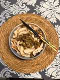 Berenjenas chinas en salsa de soja con fideos chinos y pollo !!!!