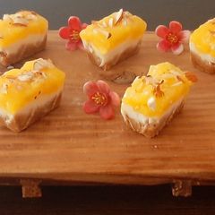 A picture of Mango cubes.