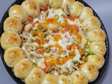 بيتزا محشيه الاطراف 🍕