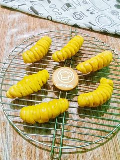 Foto resep Roti Unyil Labu Keju