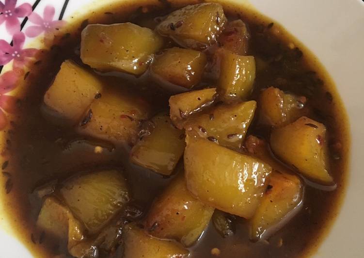 Recipe of Quick Sweet and sour raw mango